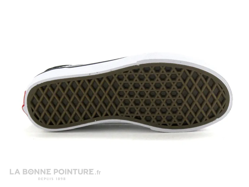 Achat chaussures Vans Enfant Chaussure en Toile, vente Vans Ward VN0A38J9IJU1 Black White - Sneakers