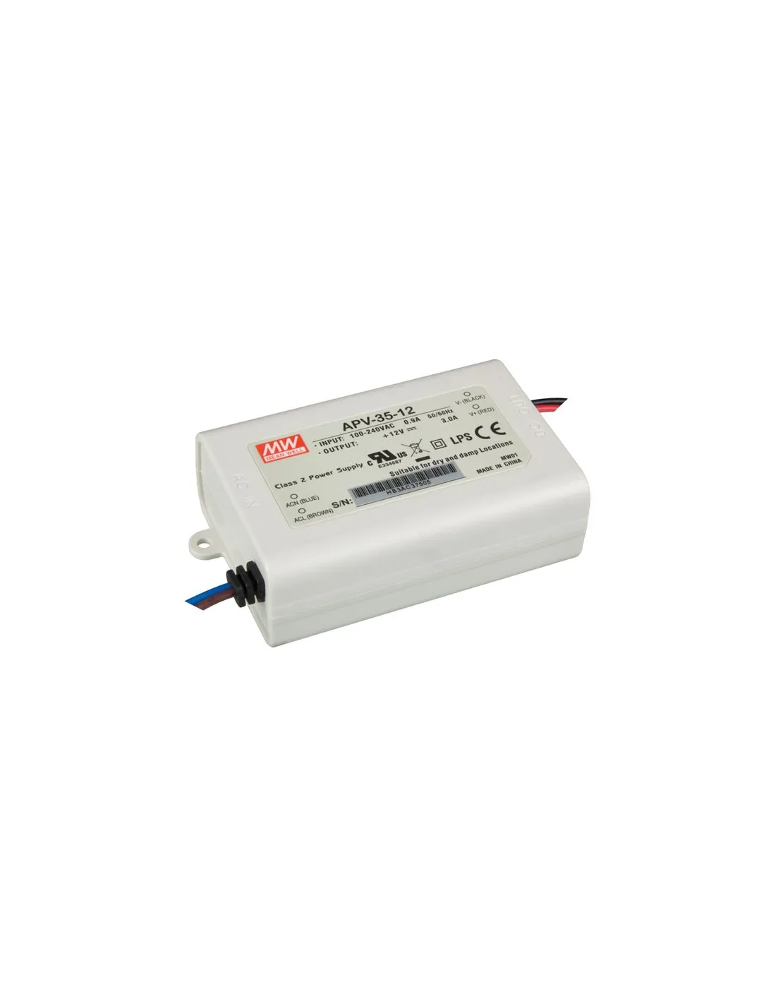 alimentation à découpage - 1 sortie - 35 w - 12 v - - VELLAPV-35-12TOOL LAND