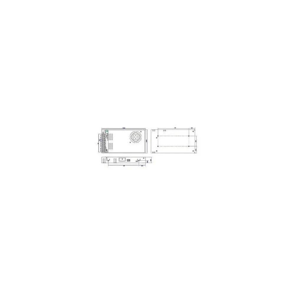 Alimentation à découpage led 350w 12v pour led