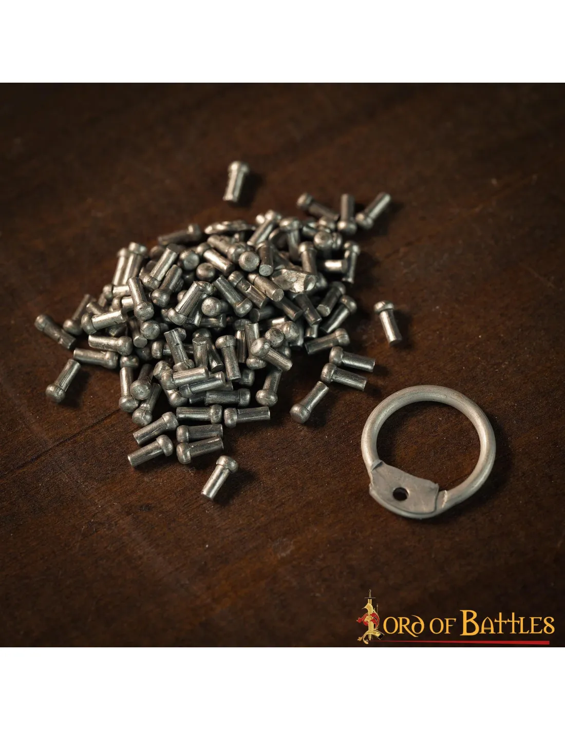 Anneaux de cotte de mailles en aluminium à riveter ⚔️ Boutique Épées