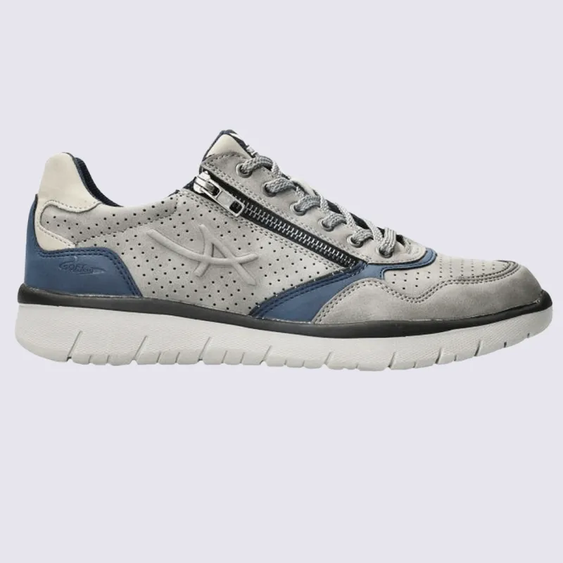 Baskets Allrounder, baskets confortables homme gris/bleu | Igert Chaussures&Maroquinerie