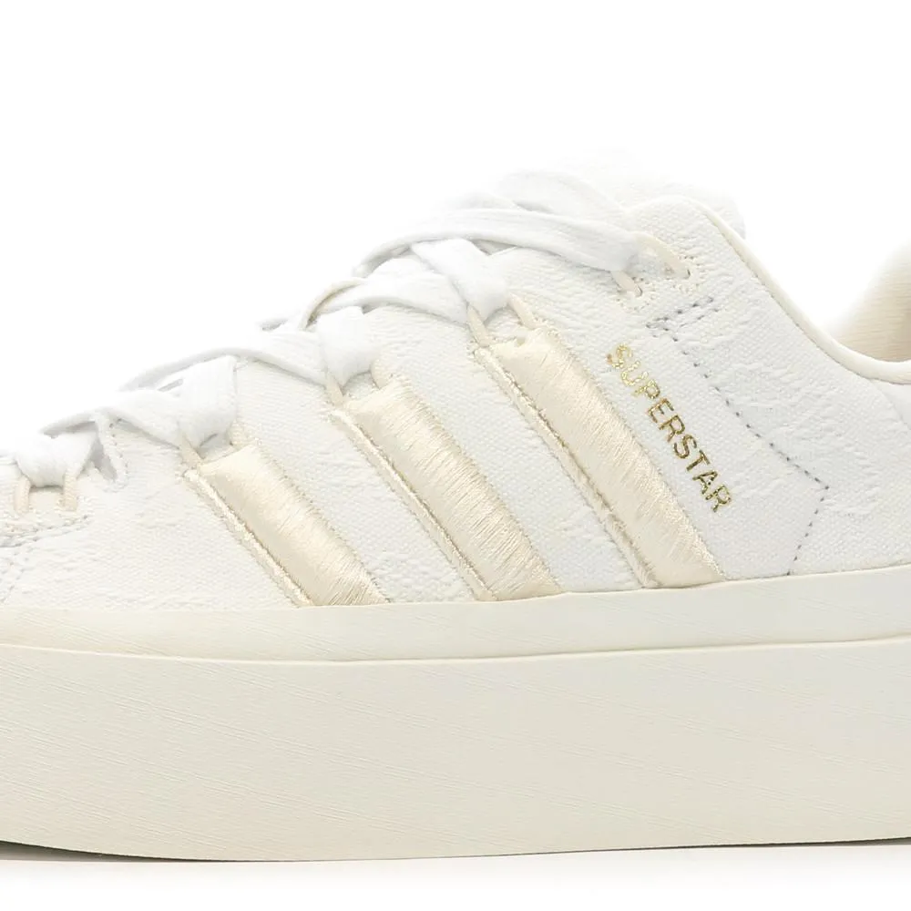 Baskets Blanches Femme Adidas Superstar Bonega