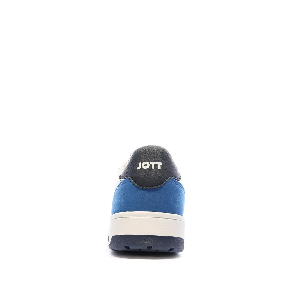 Baskets Blanches/Bleu Homme Jott River