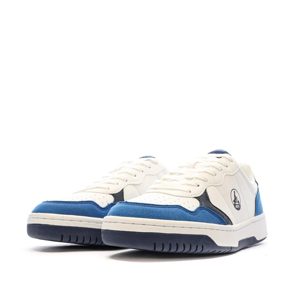 Baskets Blanches/Bleu Homme Jott River