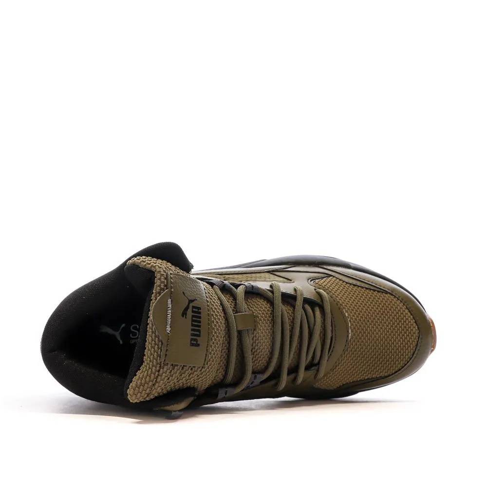 Baskets Kaki Homme Puma X-ray Speed Mid