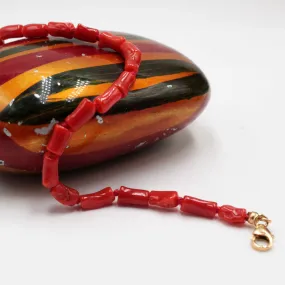 Bracelet Corail, Vermeil
