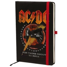 Cahier A5 AC/DC - For Those About To Rock - Rock A Gogo
