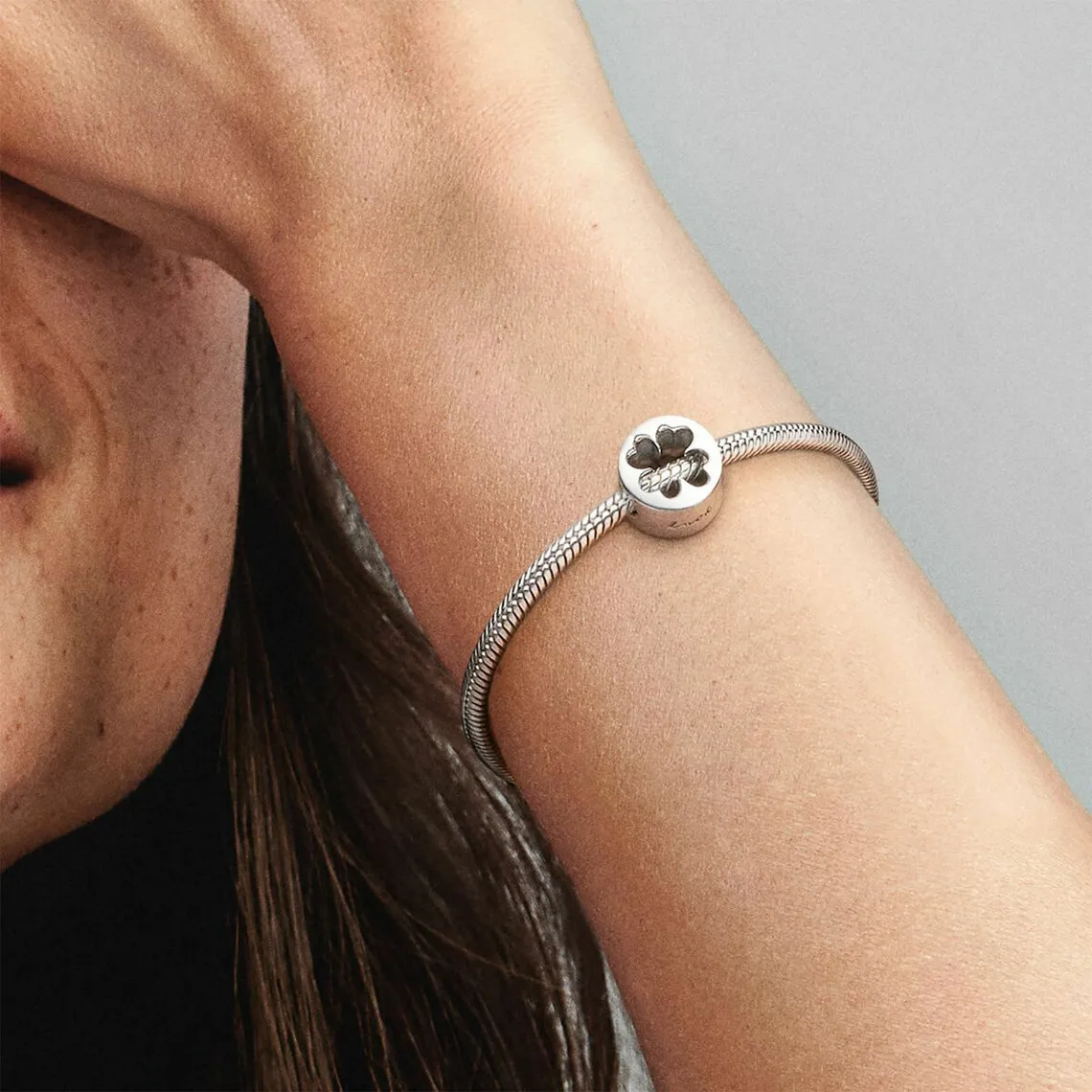 Charm Trèfle à Quatre Feuilles Chance & Courage Pandora Moments | 3 Suisses