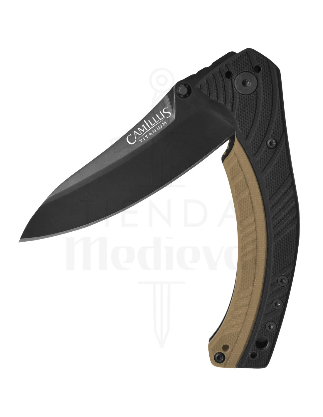 Couteau de campagne Camillus modèle SCORN ⚔️ Boutique Épées