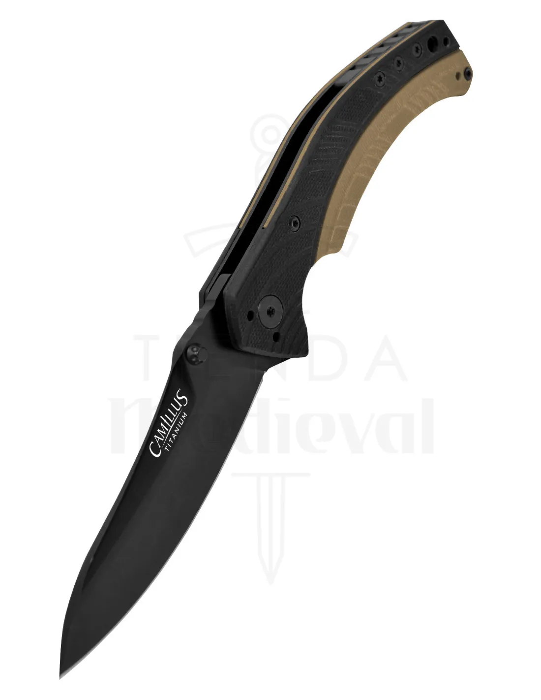 Couteau de campagne Camillus modèle SCORN ⚔️ Boutique Épées