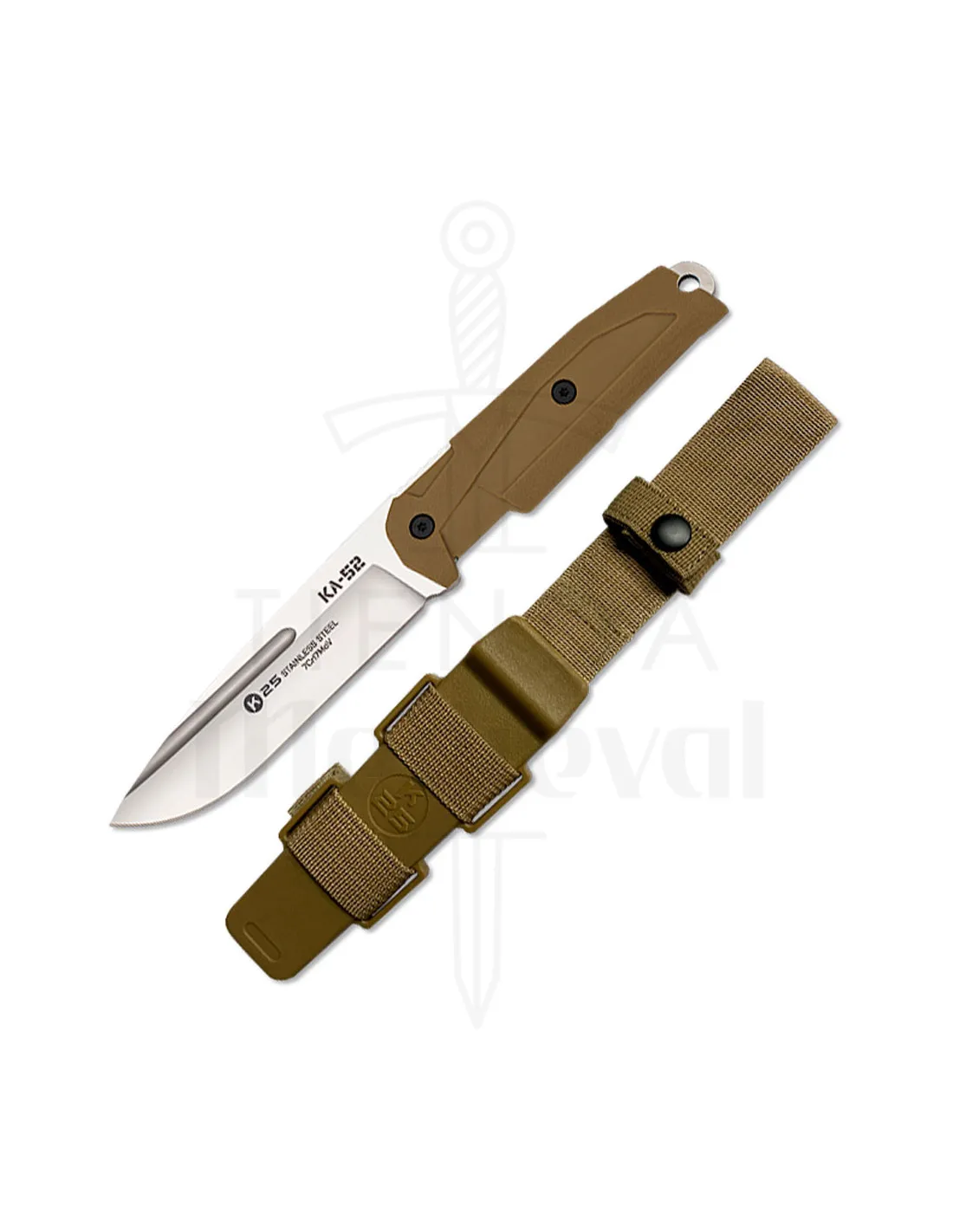 Couteau tactique KA-52 de marque K25 (23,8 cm.) ⚔️ Boutique Épées