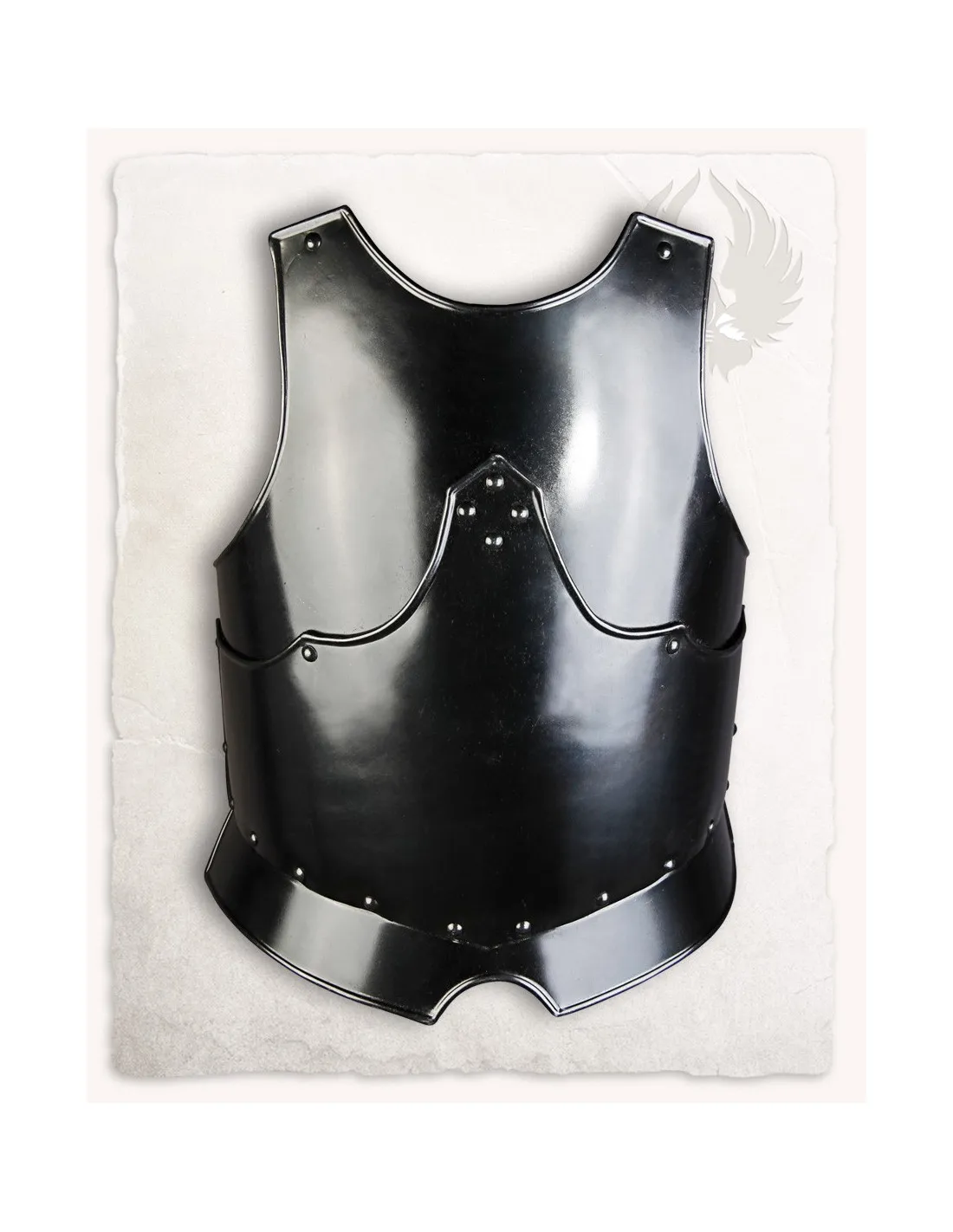 Cuirasse médiévale modèle Gustav, finition noircie ⚔️ Boutique Épées