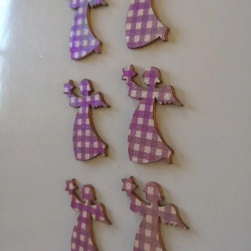 Embellissement/noël/anges à l'étoile/adhésifs
