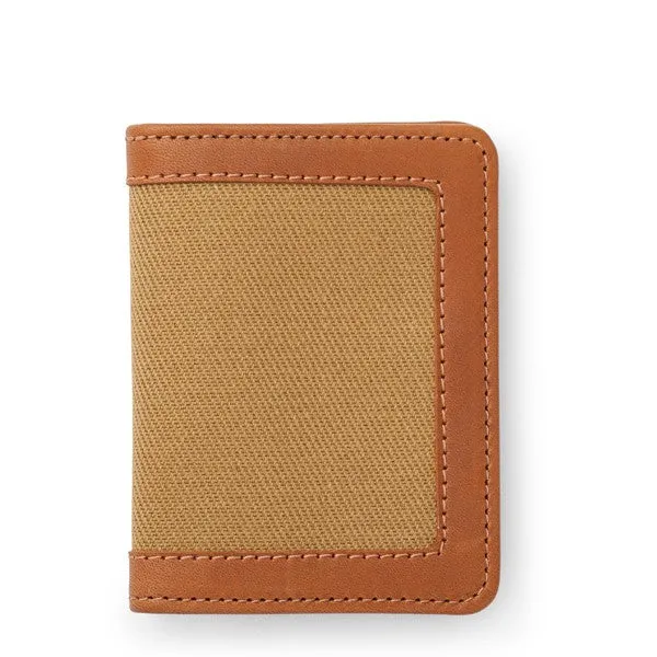 Filson Porte Cartes Outfitter Card Wallet Tan