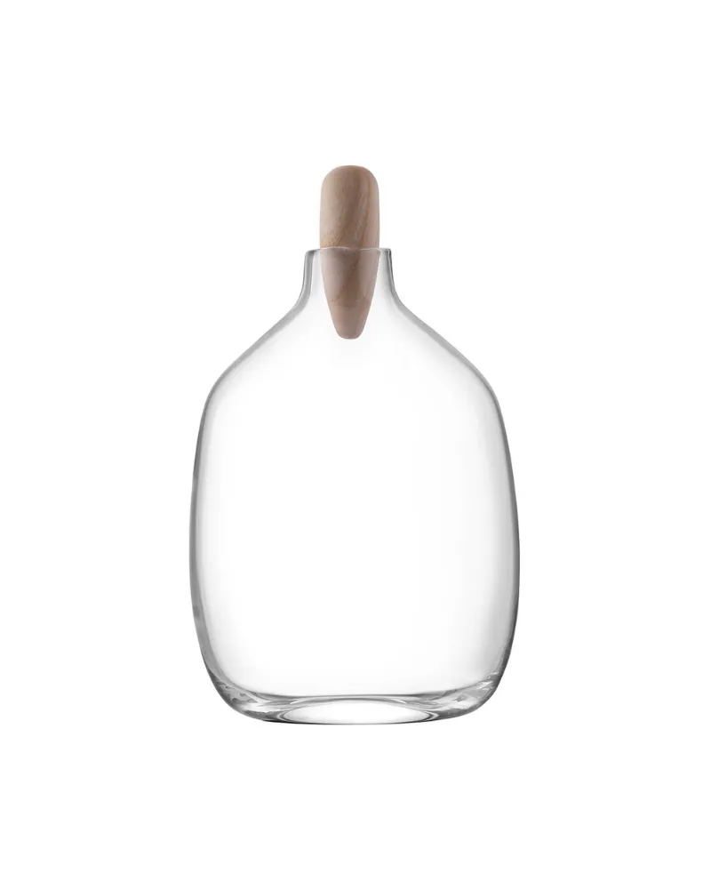 Float Carafe Et Bouchon Frene 1l5 Clear - LSA I Trentotto Concept Store