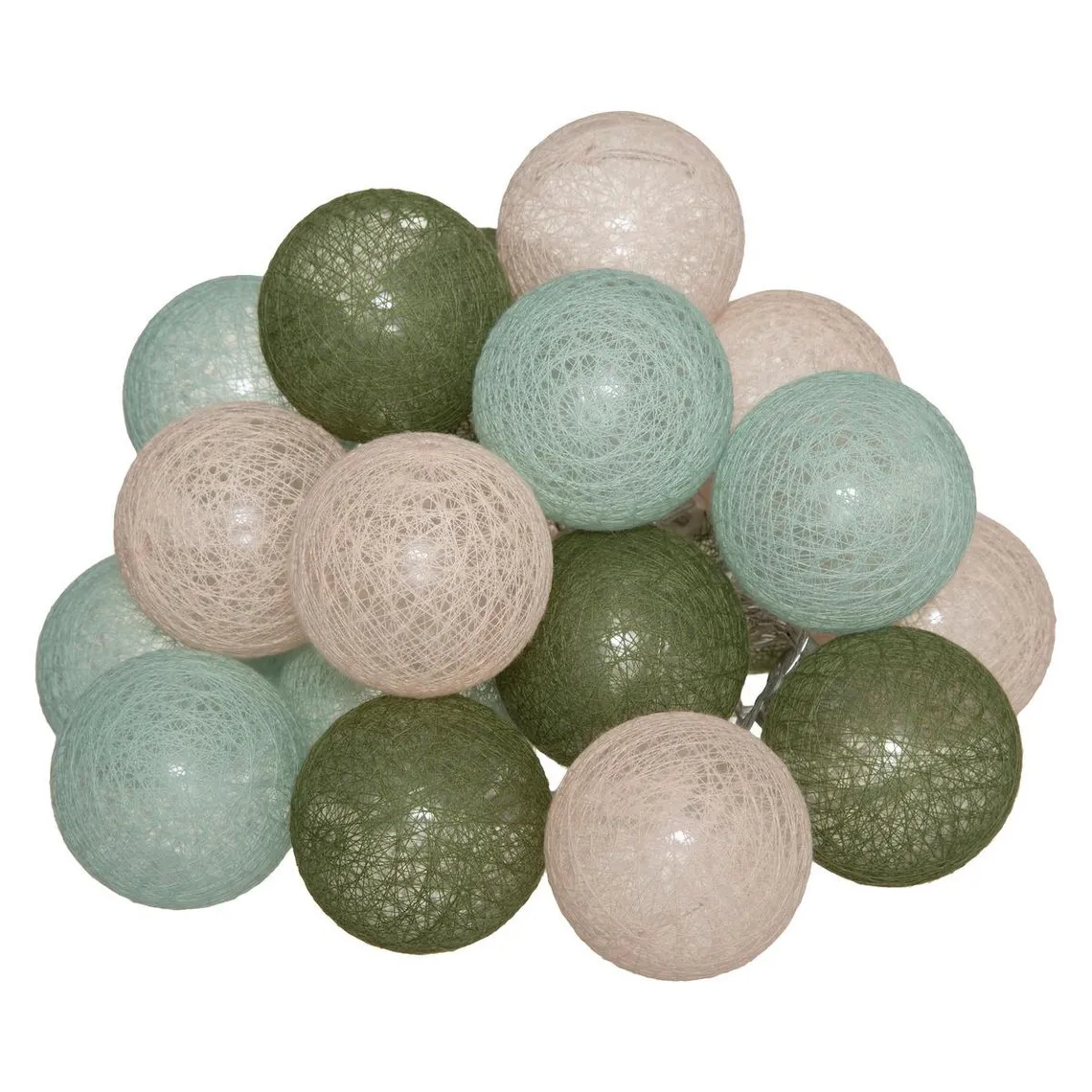 Guirlande Led secteur 20 boules 