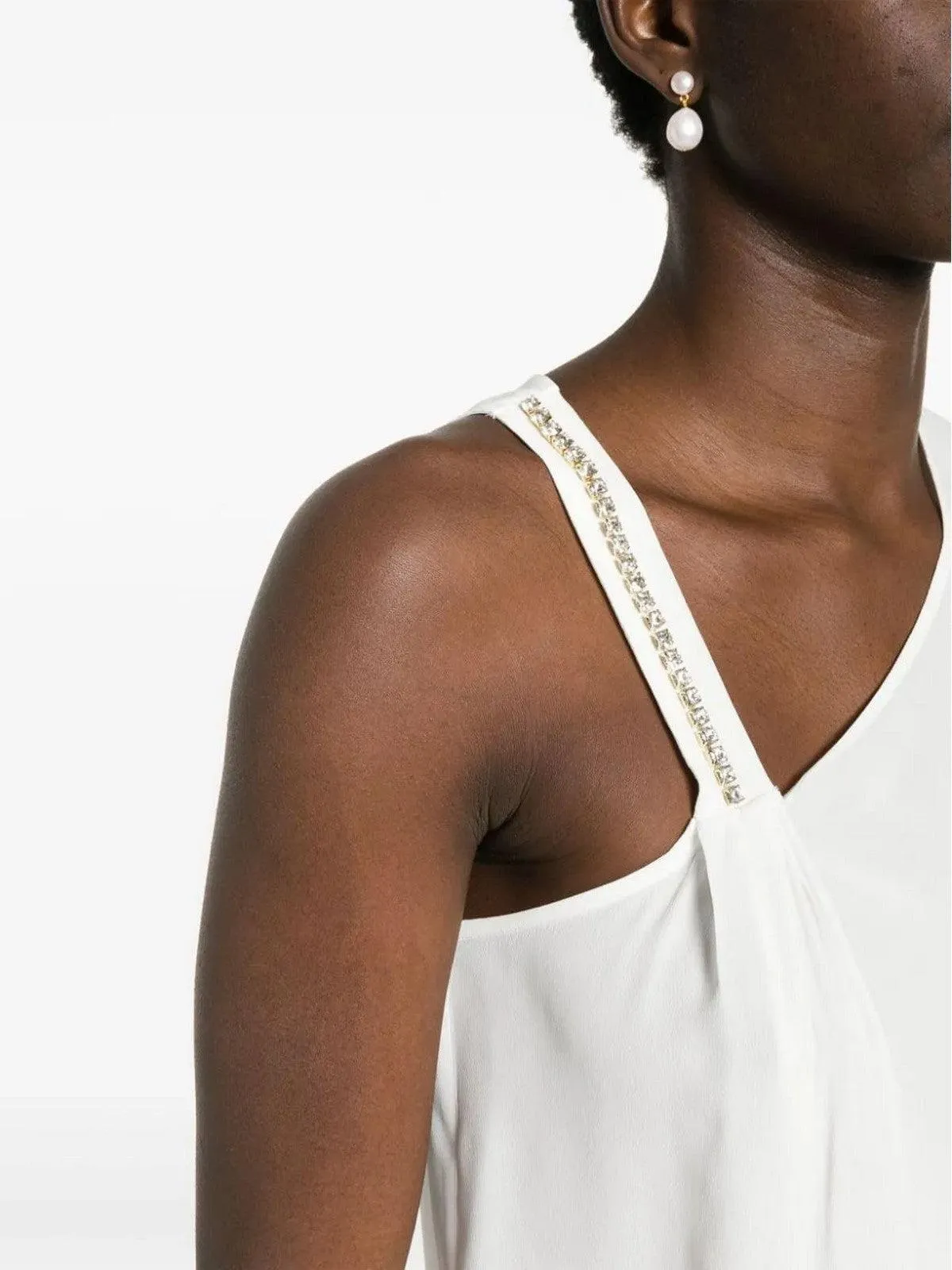 LIU JO BLACK Haut Femme CA4327T2525 X0256 Blanc