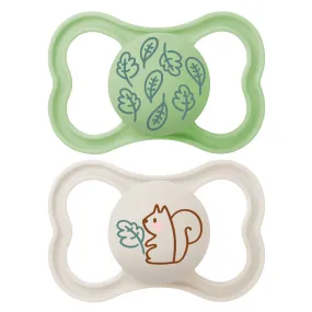 Lot de 2 Sucettes Supreme Feuilles et Ecureuil - 6 Mois +