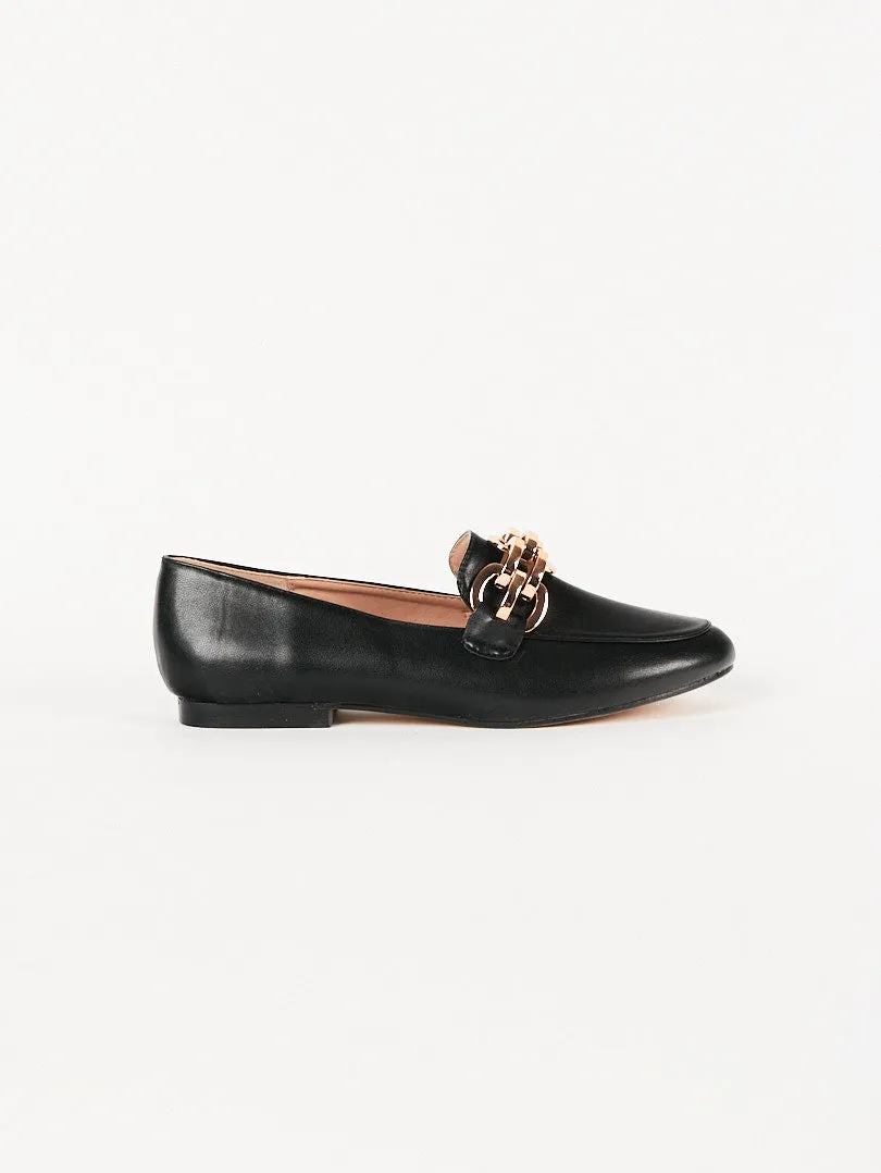 Mocassins en simili