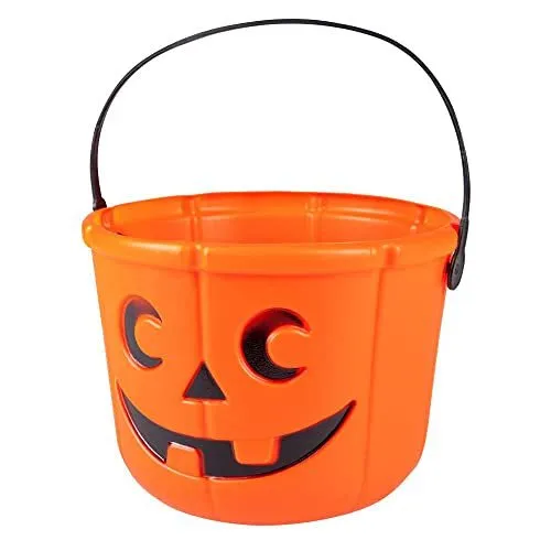 Panier citrouille Halloween pour chasse aux bonbons