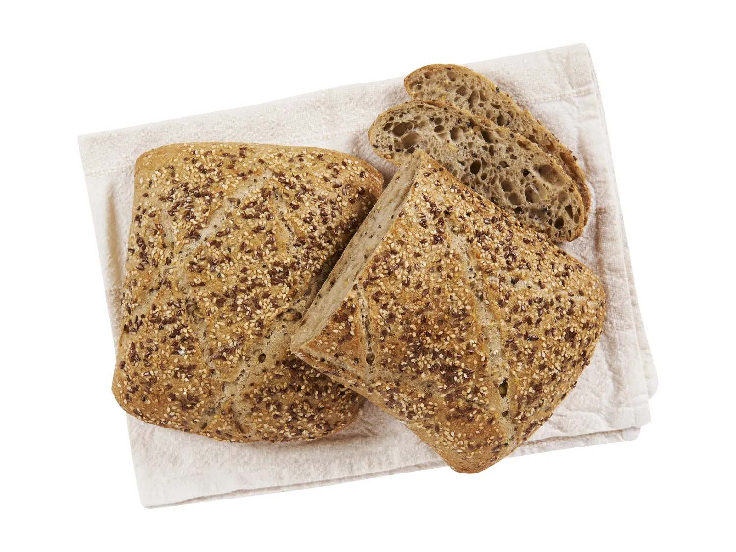 Pavé rustique aux céréales