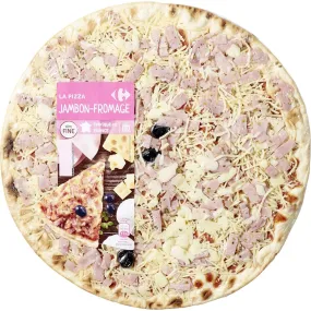 Pizza jambon fromage CARREFOUR 