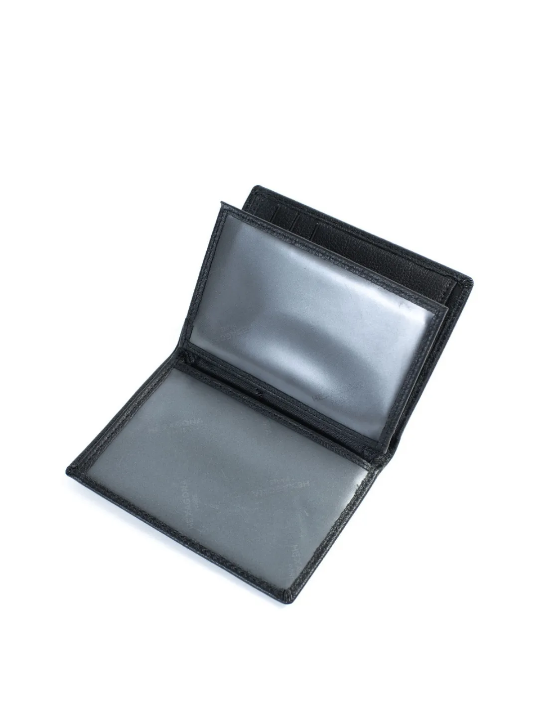 Portefeuille Hexagona Ref 59367 Noir 13*9,5*2