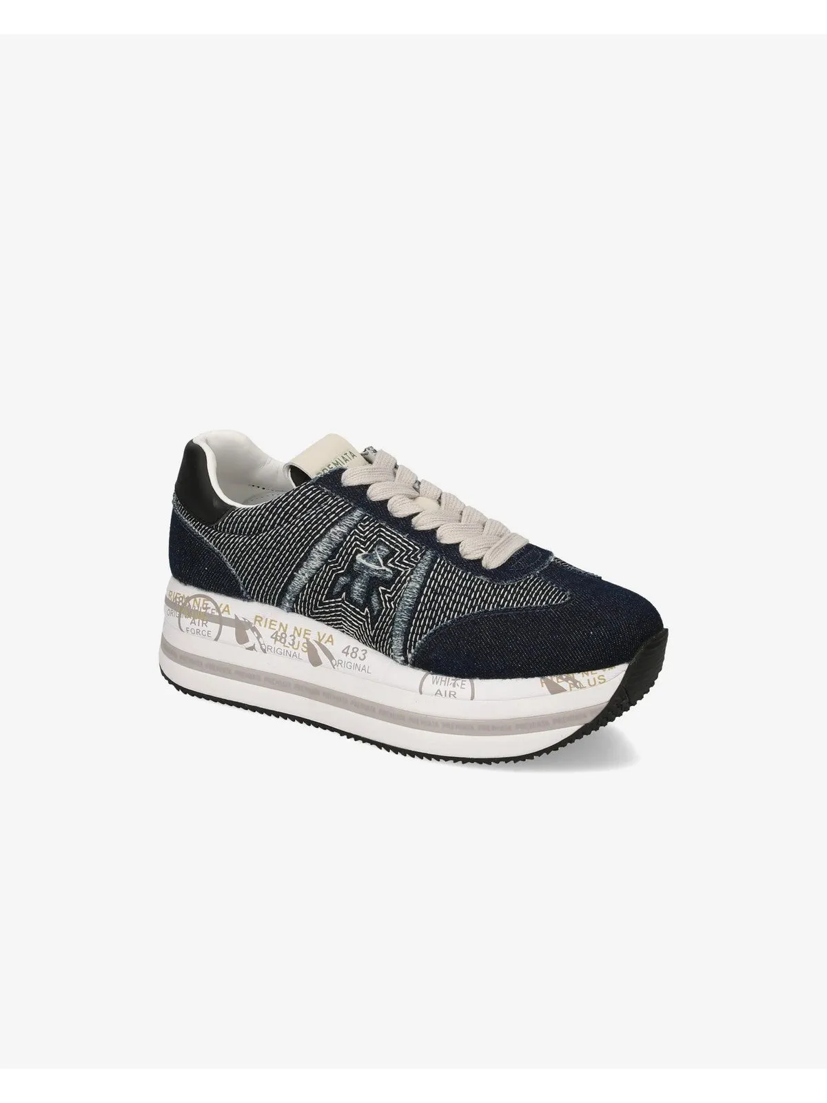 PREMIATA Baskets Femme BETH VAR 6957 Bleu