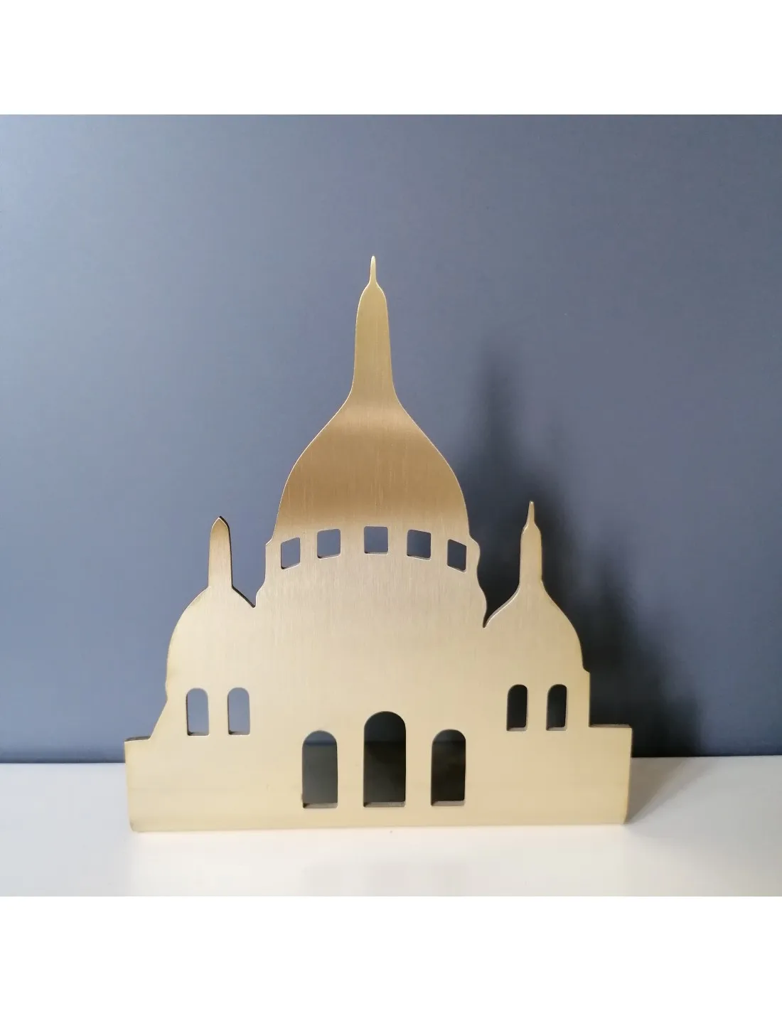 Sacré Cœur en laiton massif