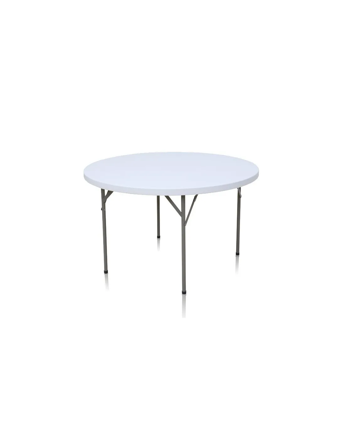 Table pliante Ronde, diamètre 122cm