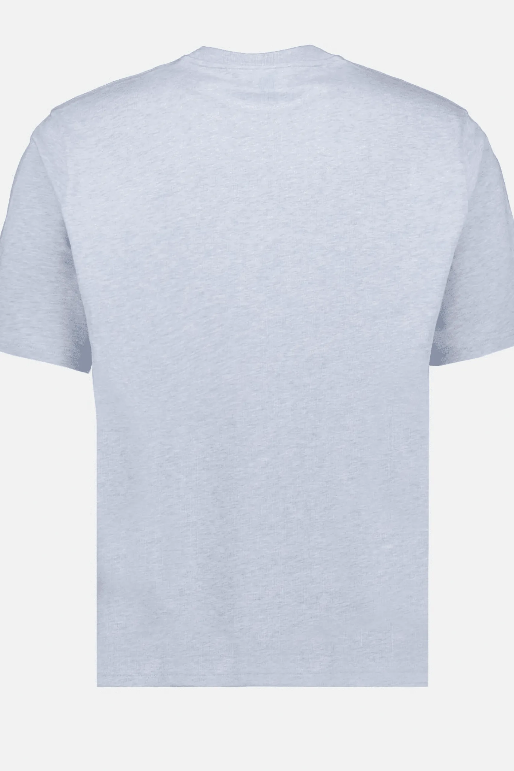 Tee-Shirt Boxy Bleu Cœur Rouge