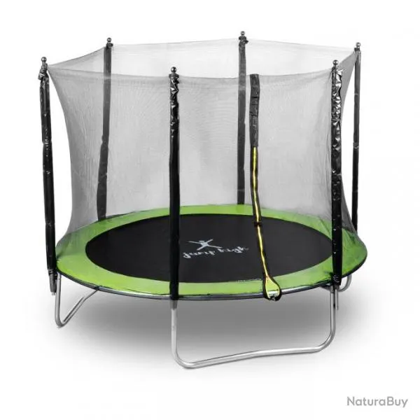 Trampoline de jardin - diamètre 244 cm - 100 kg - filet 14_0008024