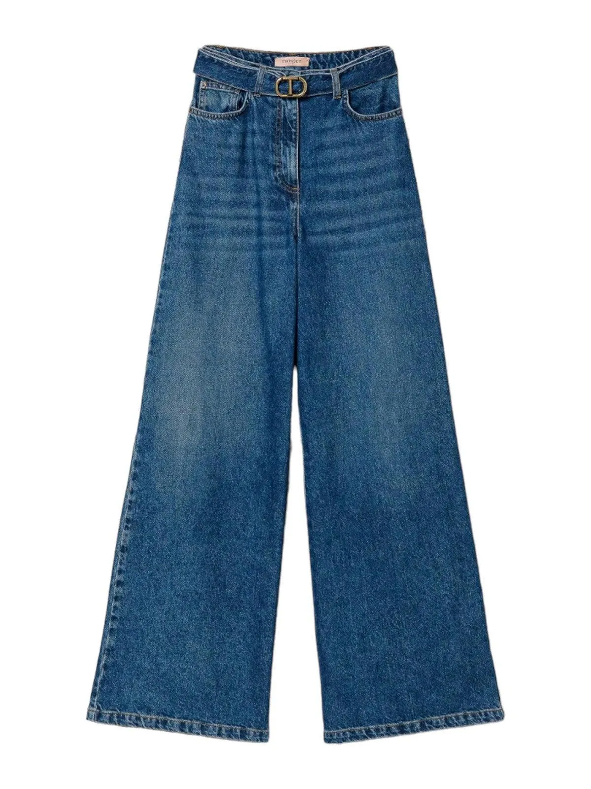 TWINSET Jean Femme 241TP2662 00078 Bleu