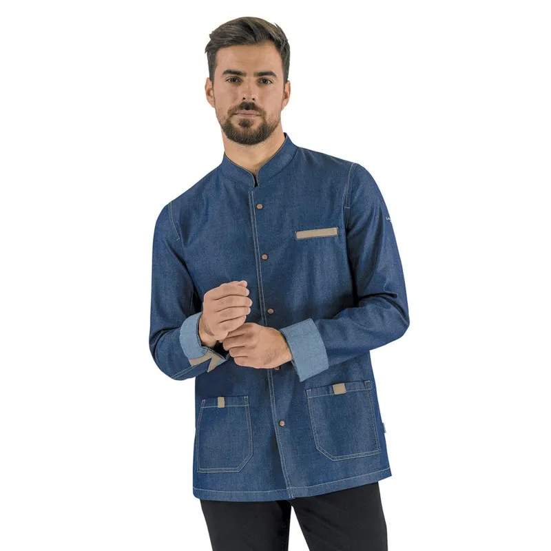 Veste de cuisine homme Denim Lafont Héritage MIRBEL | Lafont Cook In