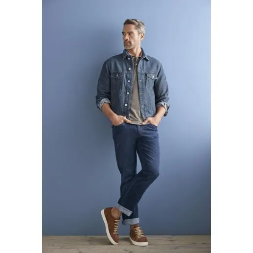 Veste en jean et chanvre OCONI